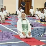 PM Modi promotes ‘Yoga economy’ and ‘yoga tourism’, in the ‘‘land of sadhana’’, Srinagar