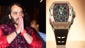 Anant Ambani spotted wearing a rare INR 6.9 Cr watch during a temple visit ahead of the wedding