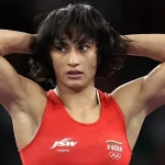 Vinesh Phogat Out of Gold Rush due to 100 grams extra weight : Paris olympics 2024